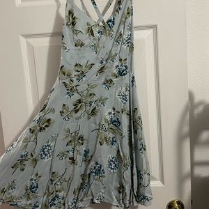 Strappy floral sundress